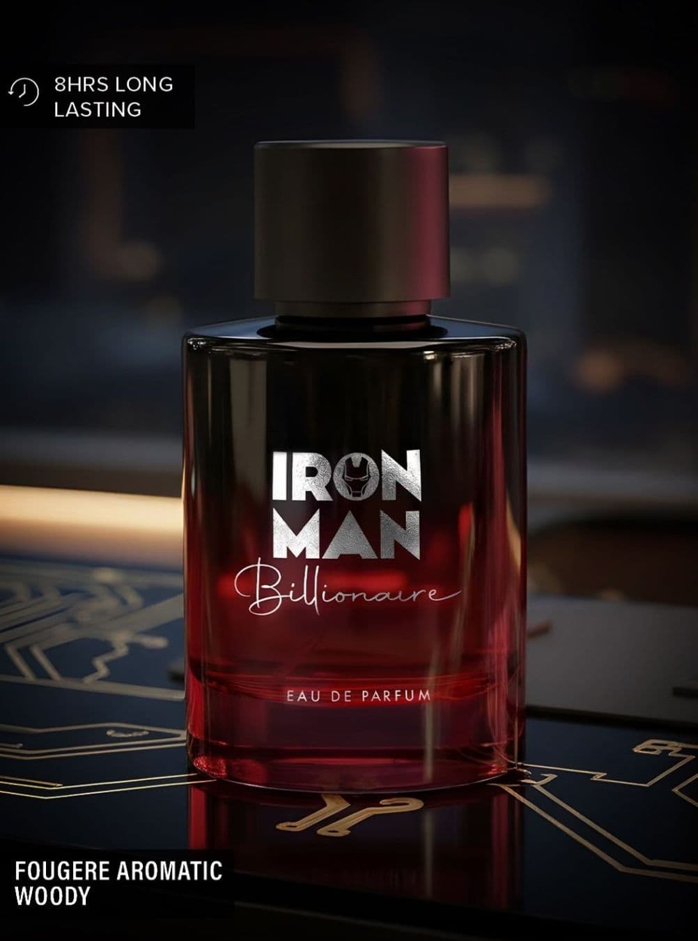 Marvel Iron Man: Billionaire Eau De Parfum (100ml)