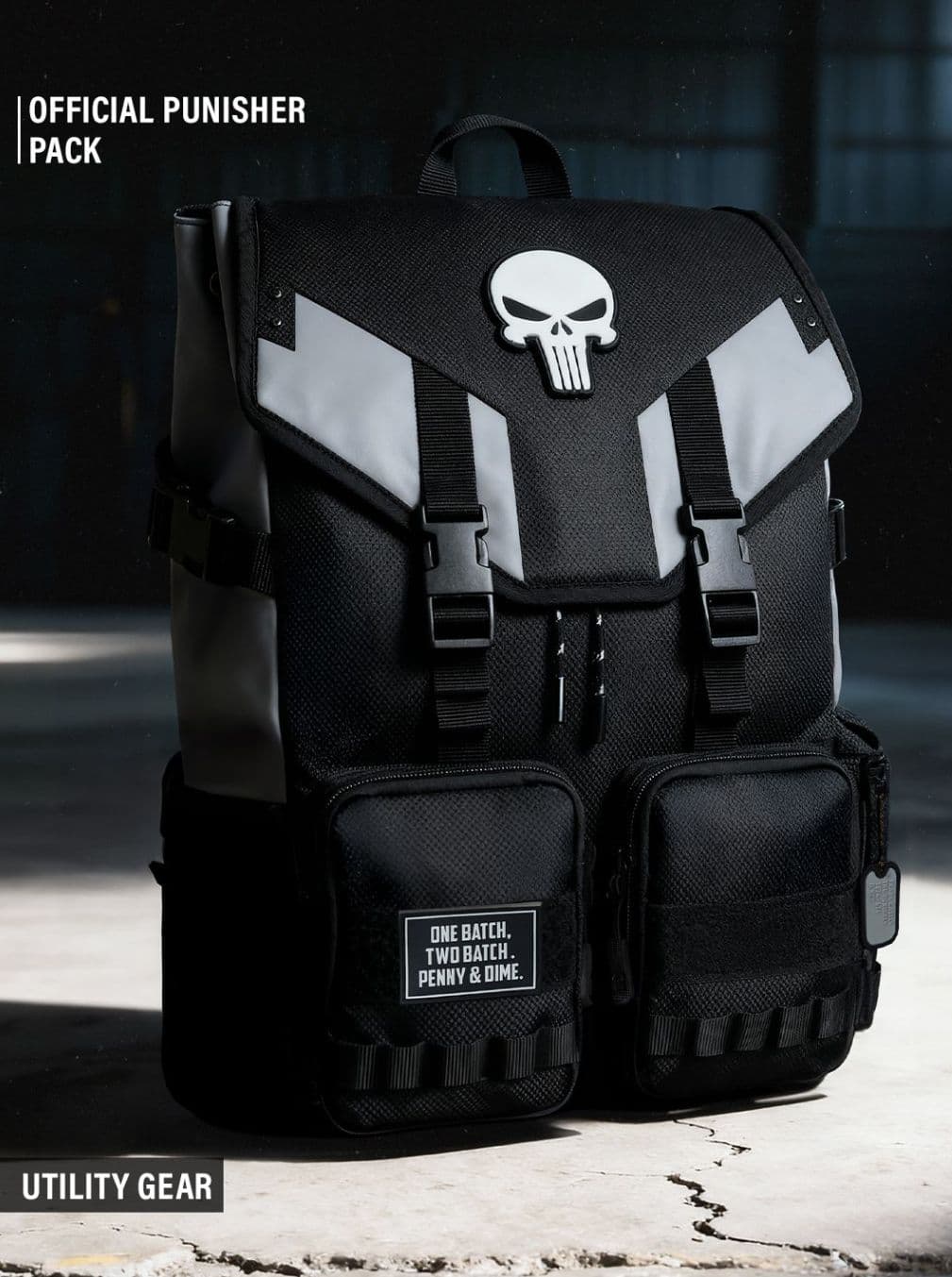 Marvel Punisher: Tactical Heavy-Duty Utility Backpack