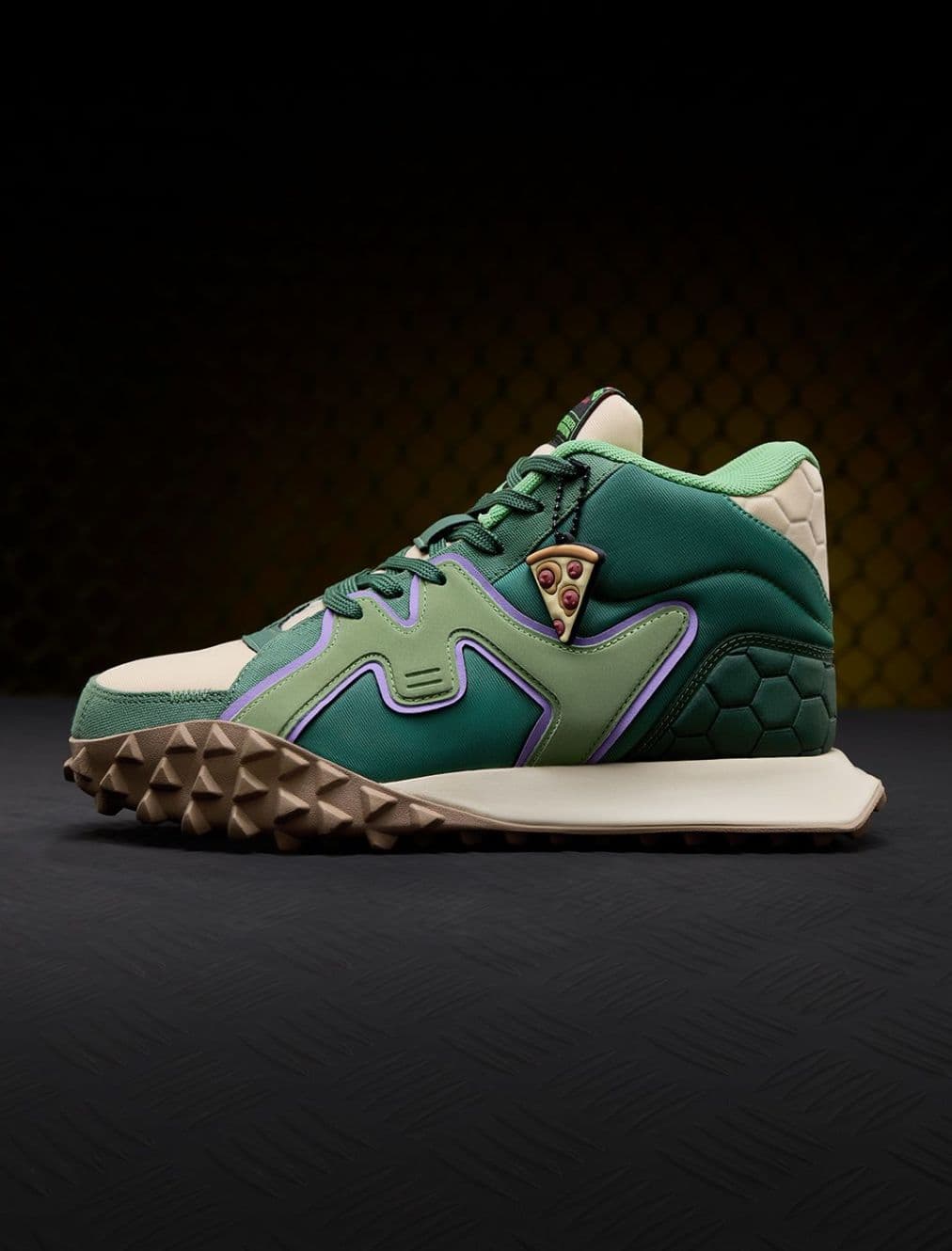 TMNT Teenage Mutant Ninja Turtles Pizza Power High-Top Sneaker